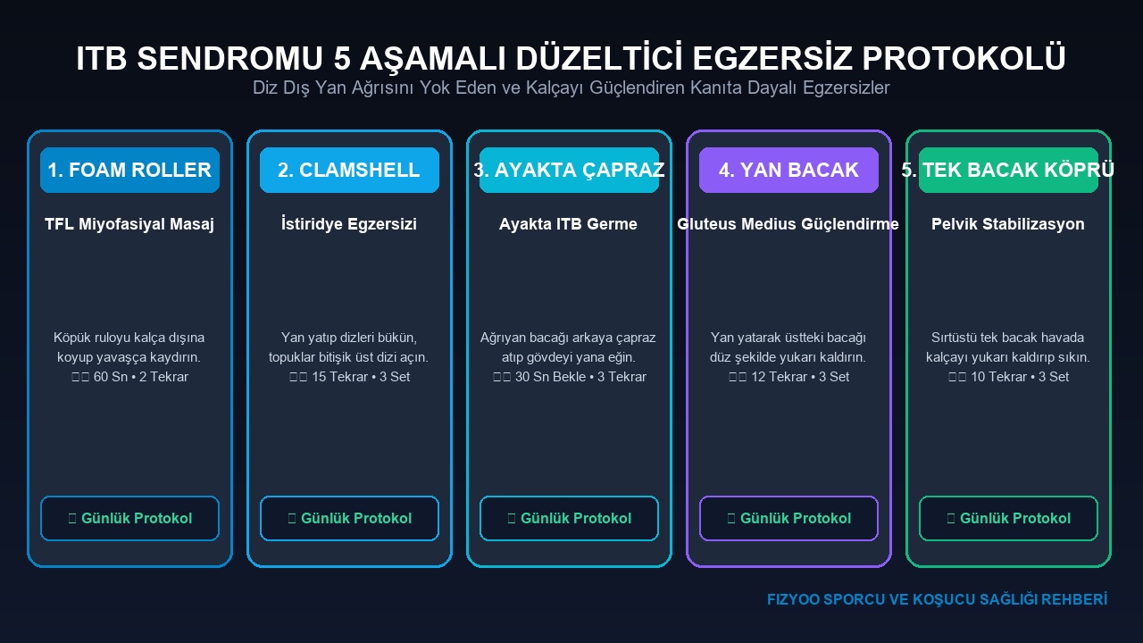 ITB Sendromu 5 Aşamalı Düzeltici Egzersiz Protokolü
